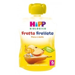 HIPP BIO FRUTTA FRULLATA PERA MELA 90 G HIPP BIO FRUTTA FRULLATA PERA MELA 90 G
