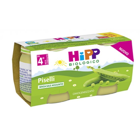 HIPP BIO OMOGENEIZZATO PISELLI 2X80 G HIPP BIO OMOGENEIZZATO PISELLI 2X80 G