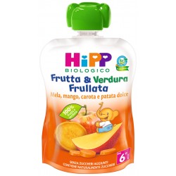 HIPP BIO FRUTTA & VERDURA MELA MANGO CAROTA PATATA DOLCE 90 G HIPP BIO FRUTTA & VERDURA MELA MANGO CAROTA PATATA DOLCE 90 G