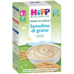 HIPP BIO CREMA CEREALI SEMOLINO DI GRANO 200 G HIPP BIO CREMA CEREALI SEMOLINO DI GRANO 200 G