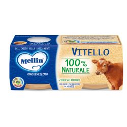 MELLIN OMOGENEIZZATO VITELLO 2 X 120 G